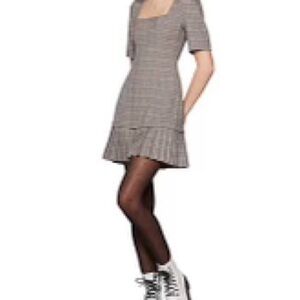 NWT BCBGeneration Plaid Mini Dress - Size 10